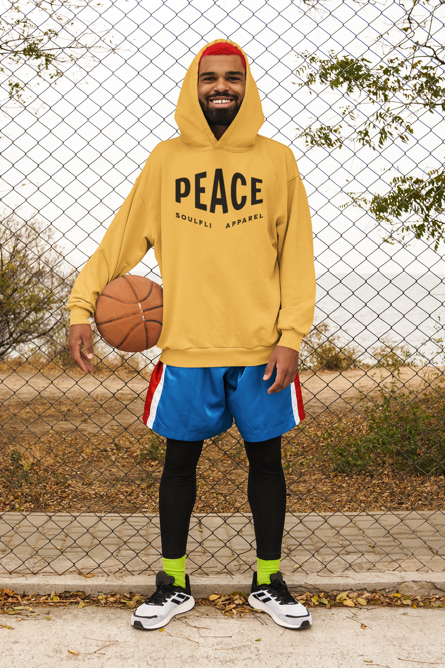 Peace Unisex Premium Pullover Hoodie
