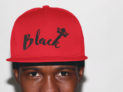 Black King SnapBack Hat