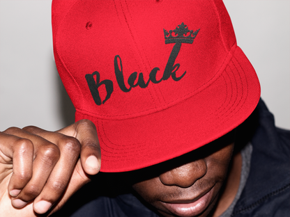 Black King SnapBack Hat