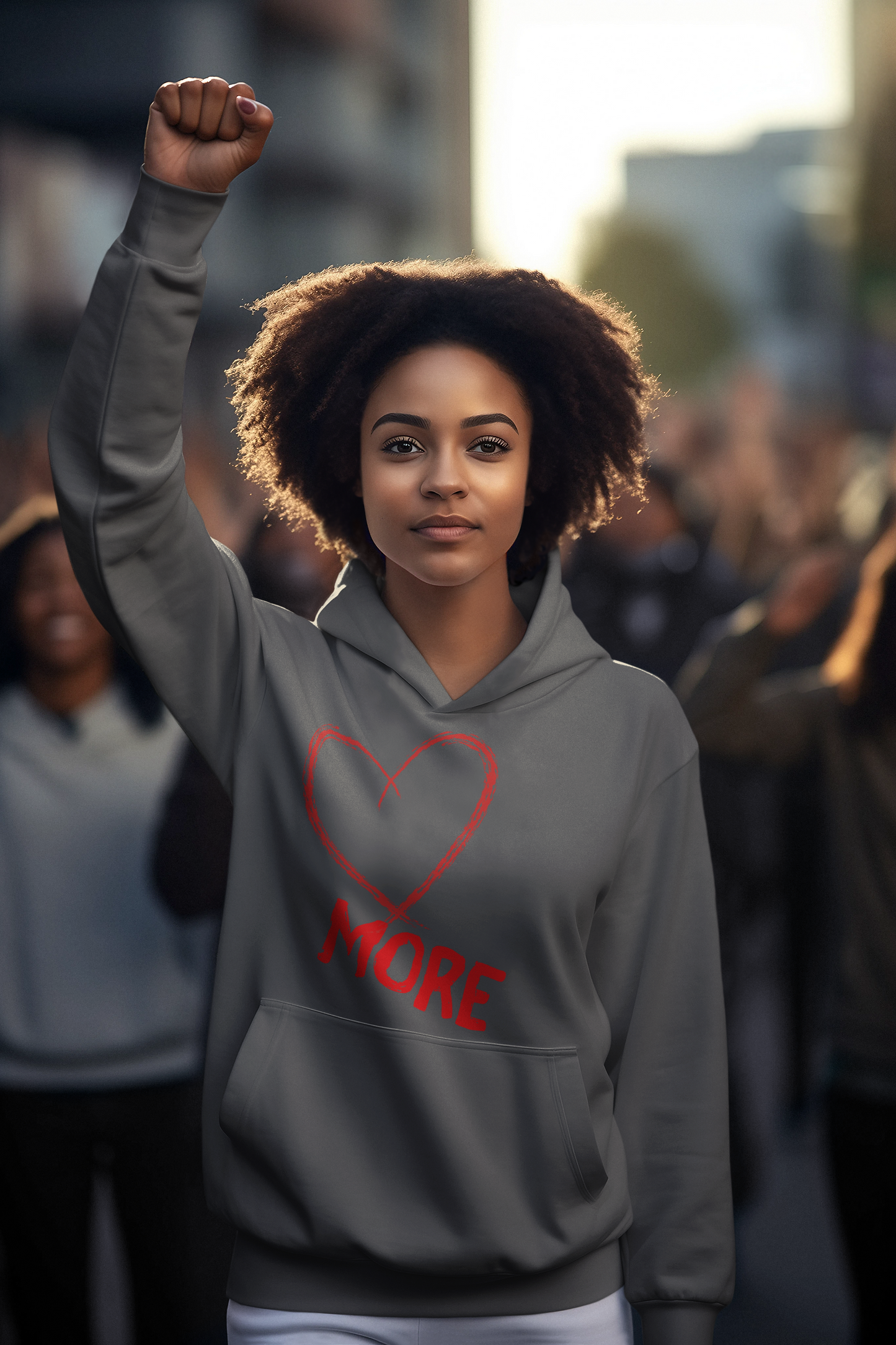 Luv More Unisex Premium Pullover Hoodie