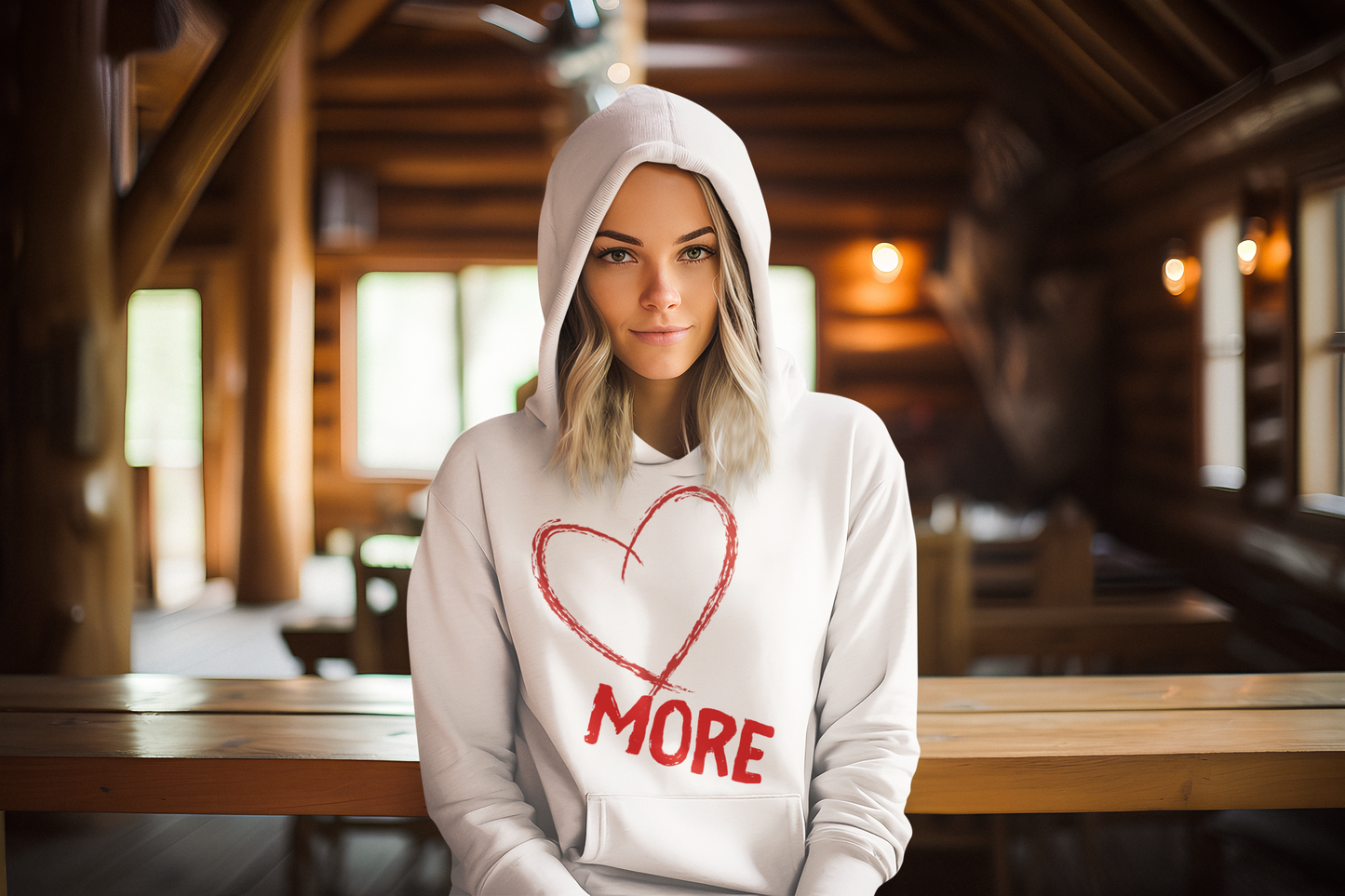 Luv More Unisex Premium Pullover Hoodie