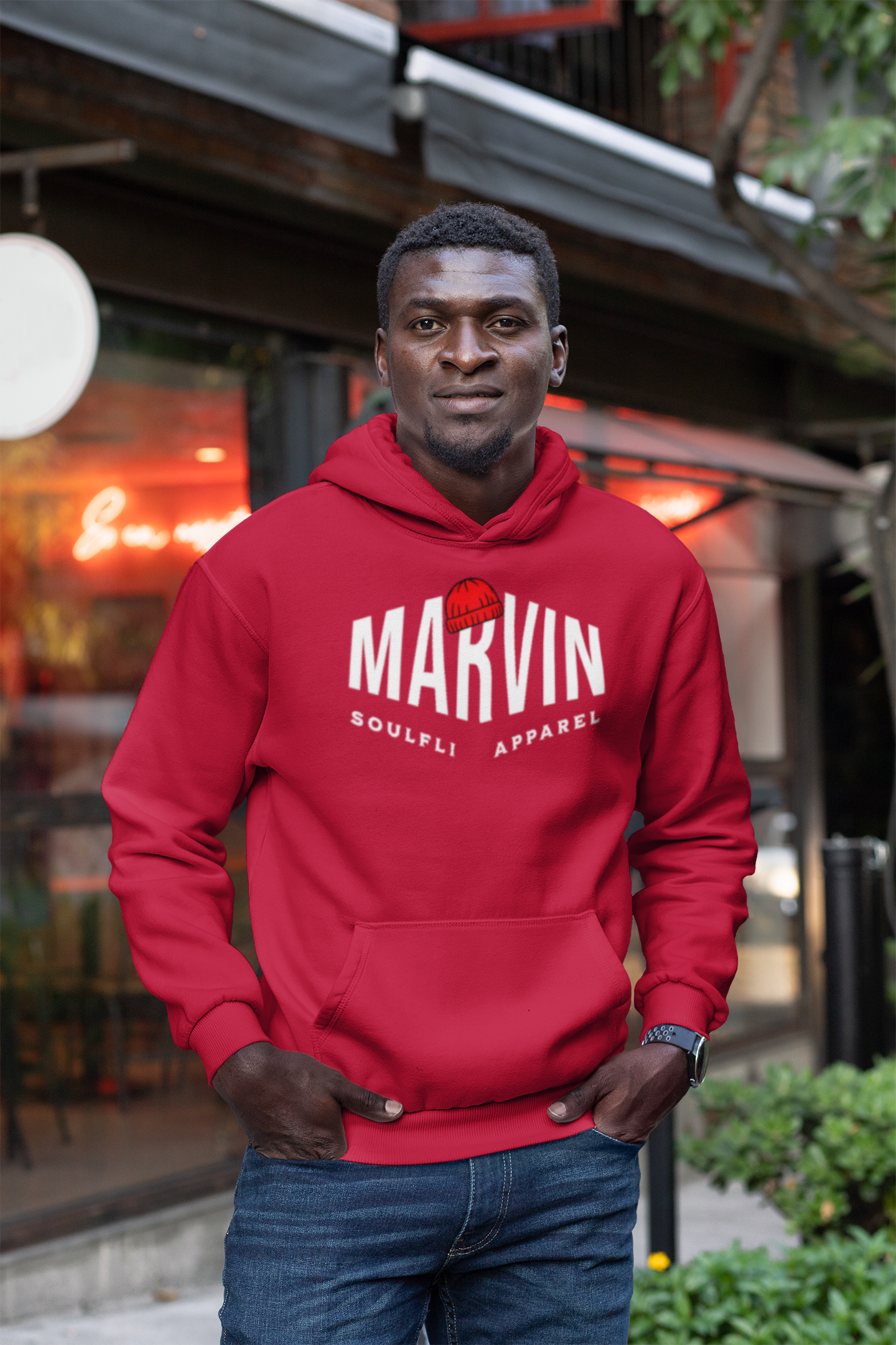 Marvin Tribute Unisex Premium Hoodie