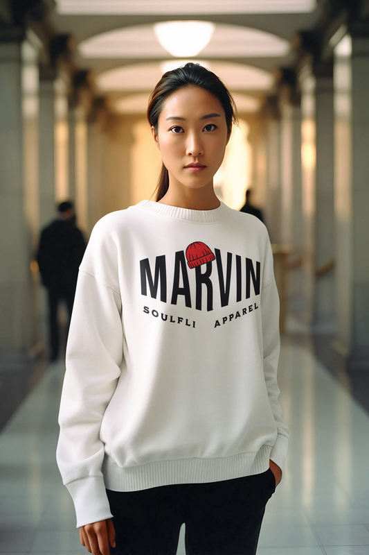 Marvin tribute Unisex Heavy Blend Sweatshirt