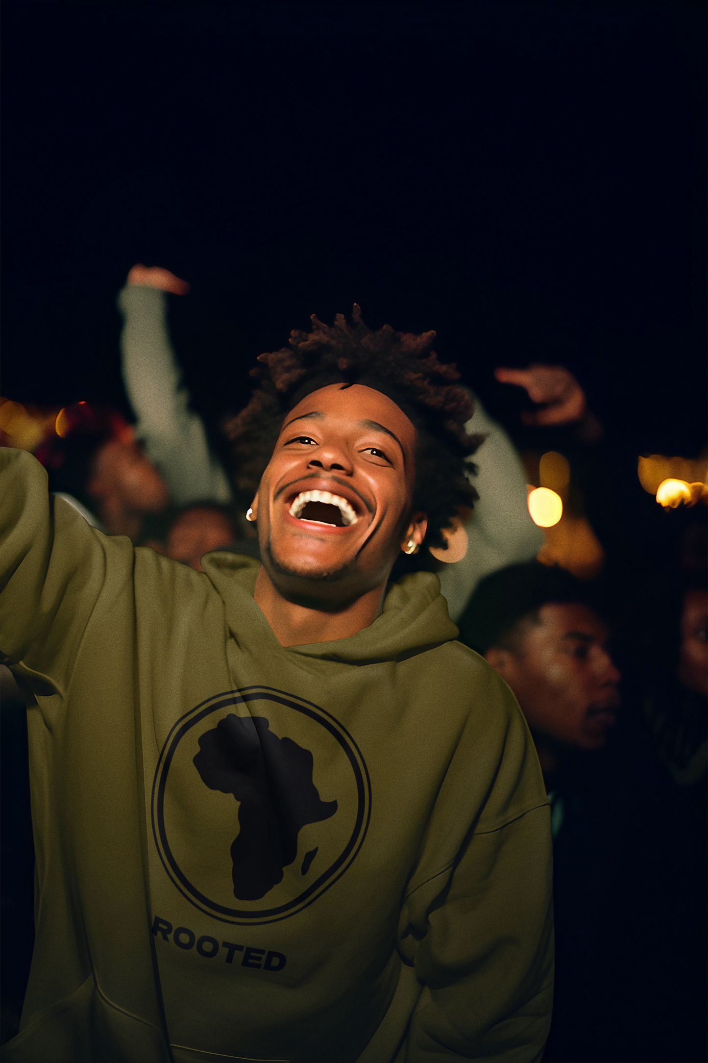 Rooted In Africa Unisex Premium Hoodie