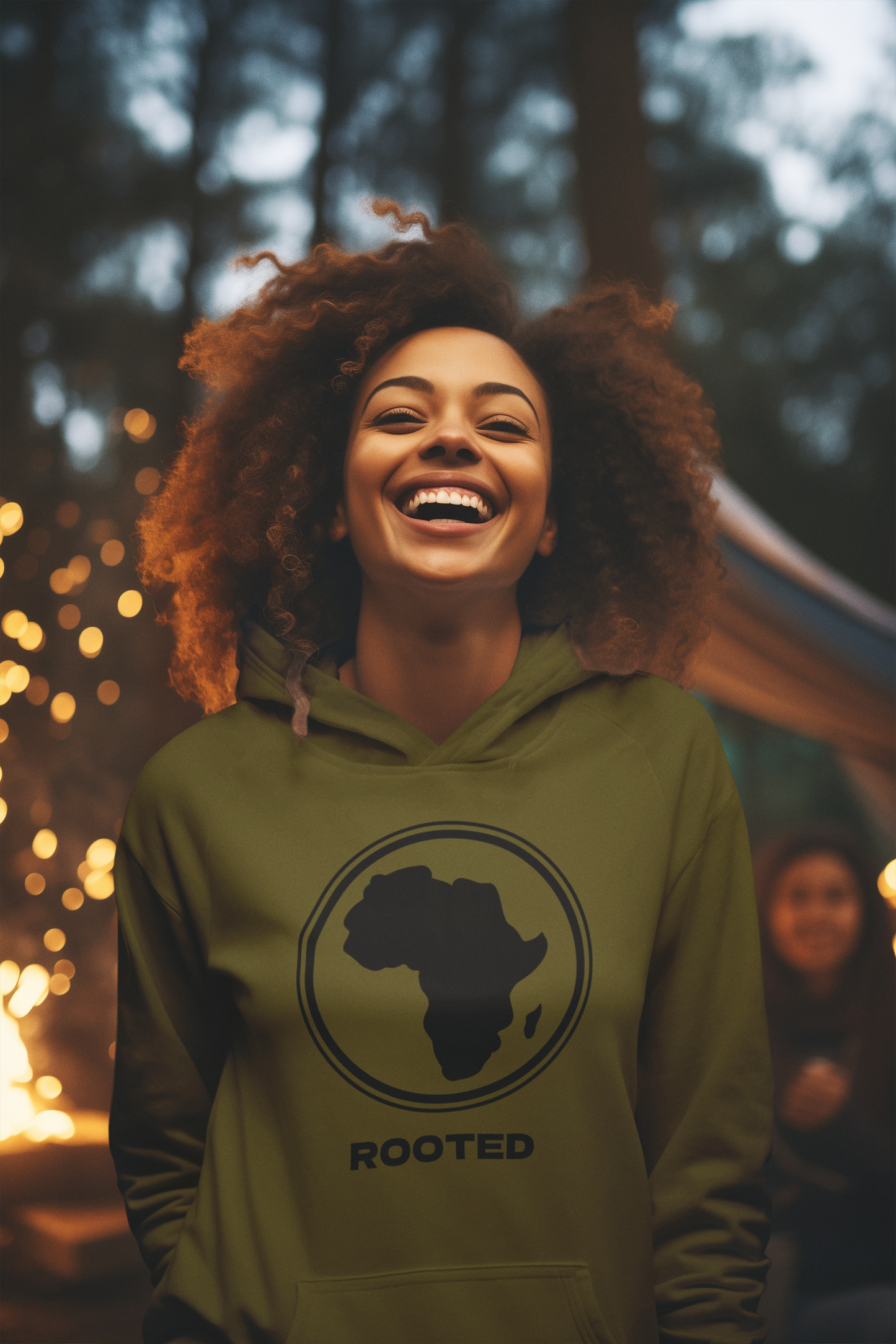 Rooted In Africa Unisex Premium Hoodie