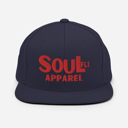 Soulfli Apparel Branded Snapback Hat