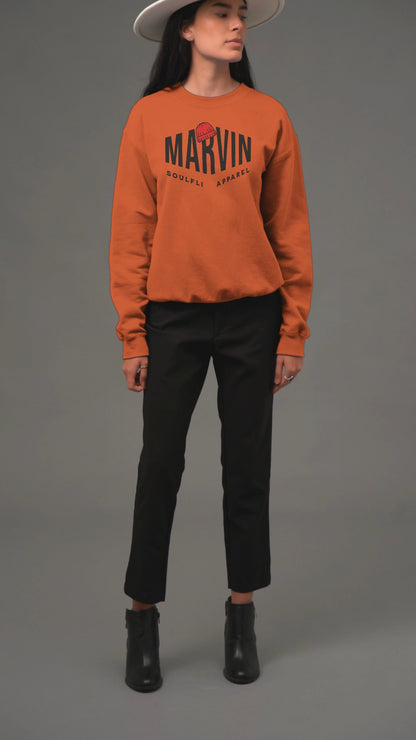 Marvin tribute Unisex Heavy Blend Sweatshirt