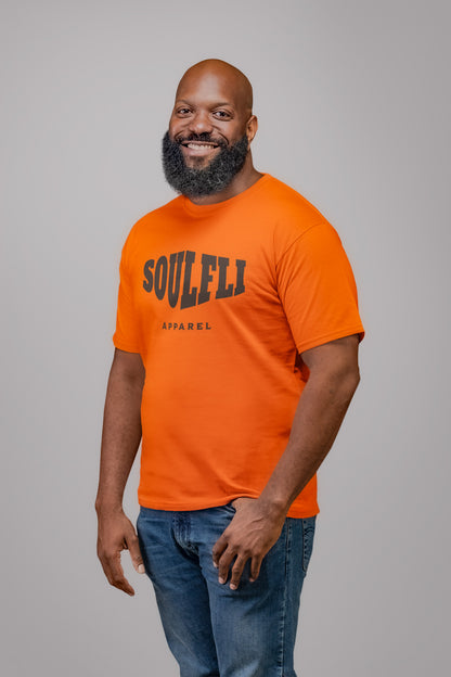 Soufli Big Logo Black Unisex Jersey Tee