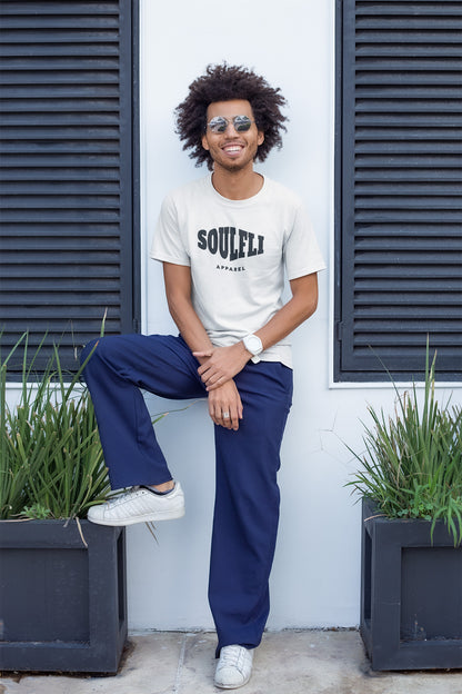 Soufli Big Logo Black Unisex Jersey Tee