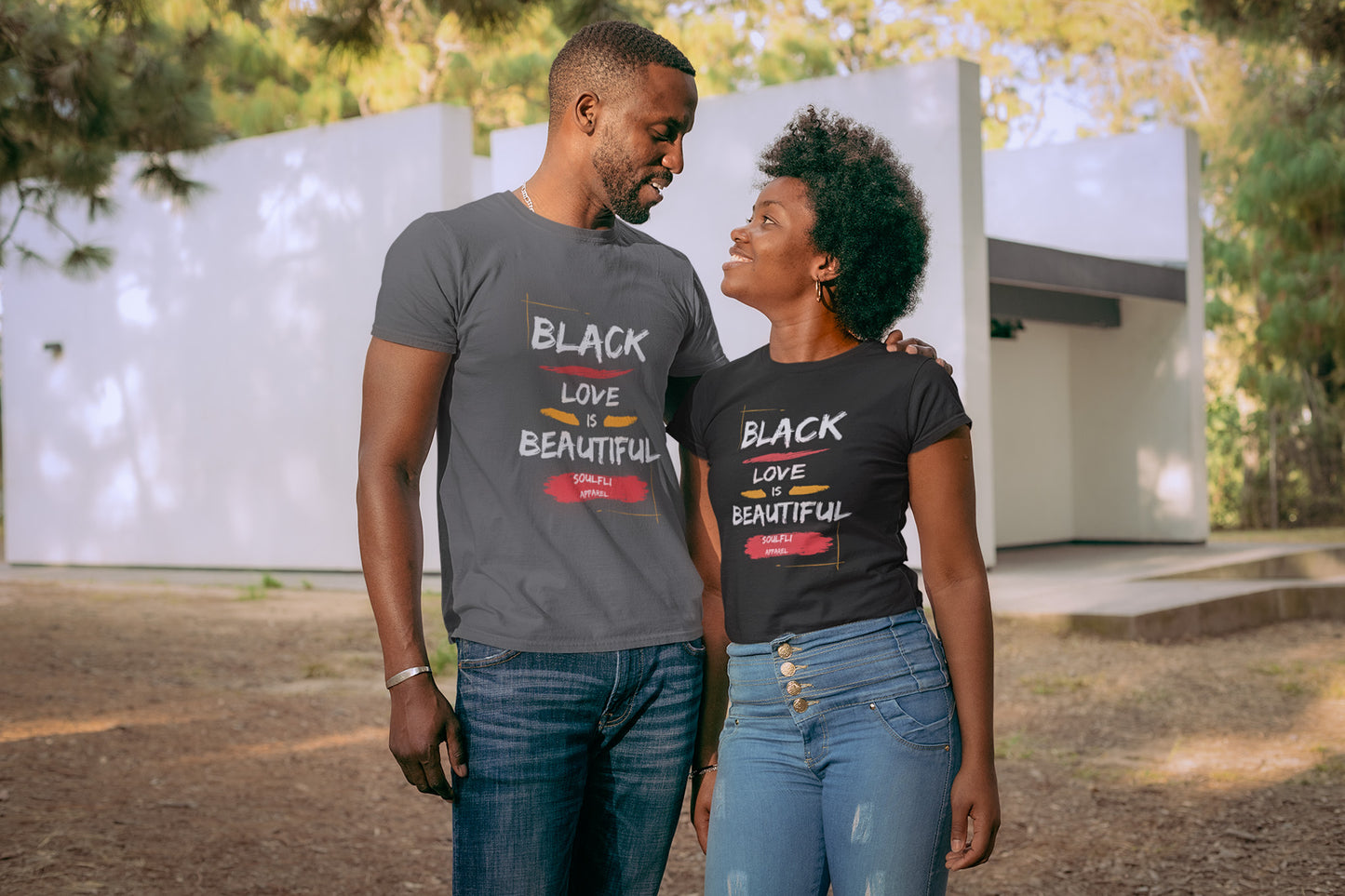Black Love Is Unisex Jersey Tee