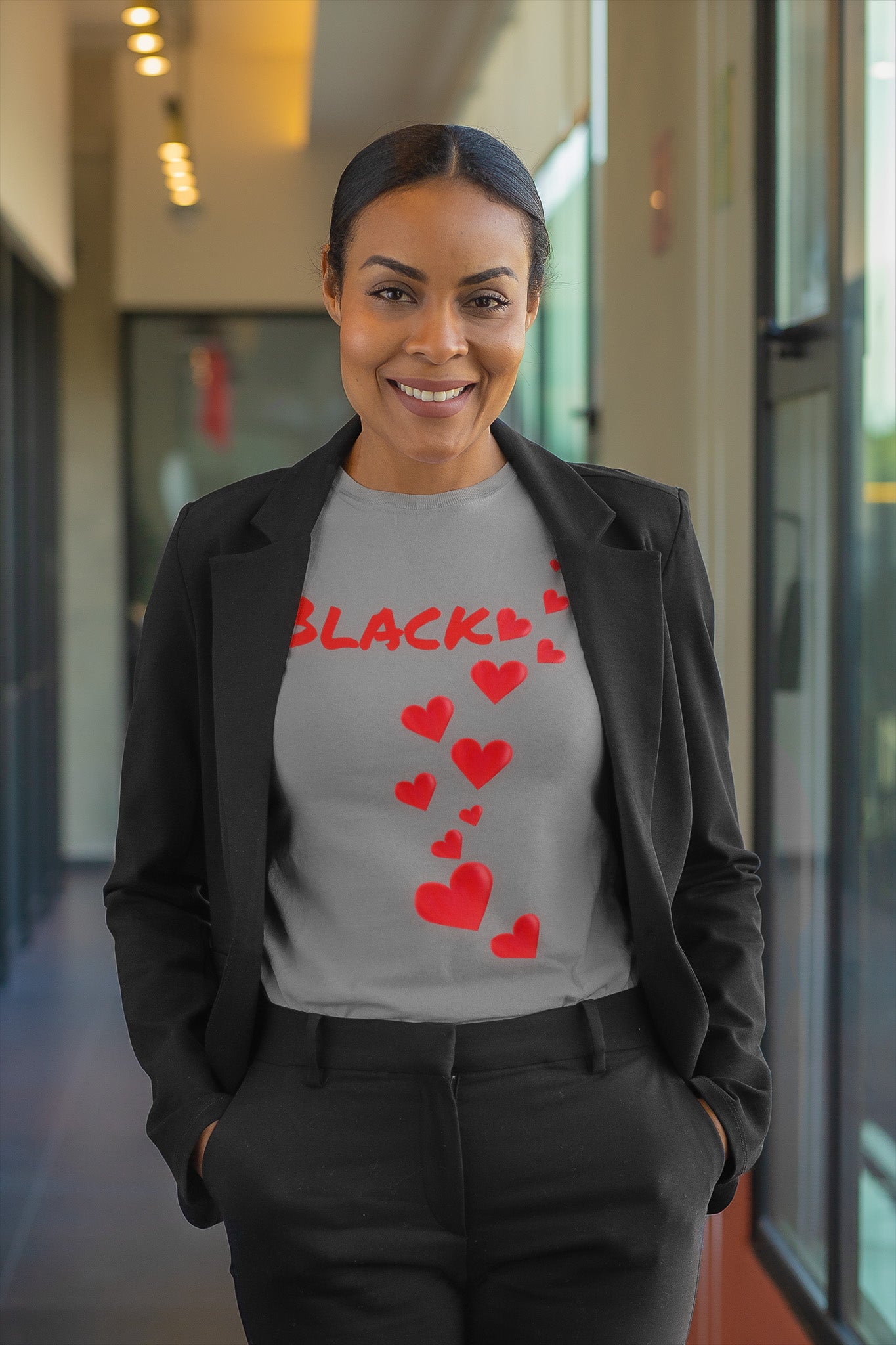 Black Love So Much Love Unisex Jersey Tee