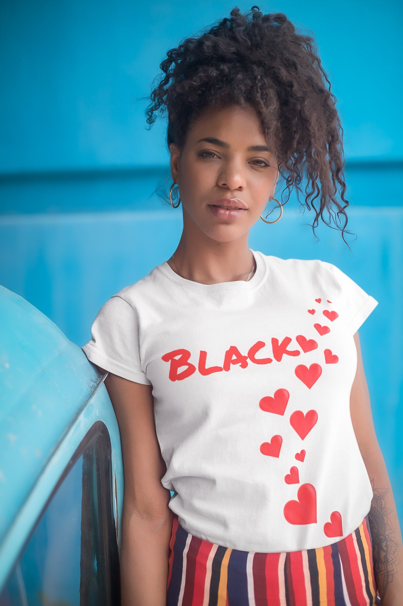 Black Love So Much Love Unisex Jersey Tee