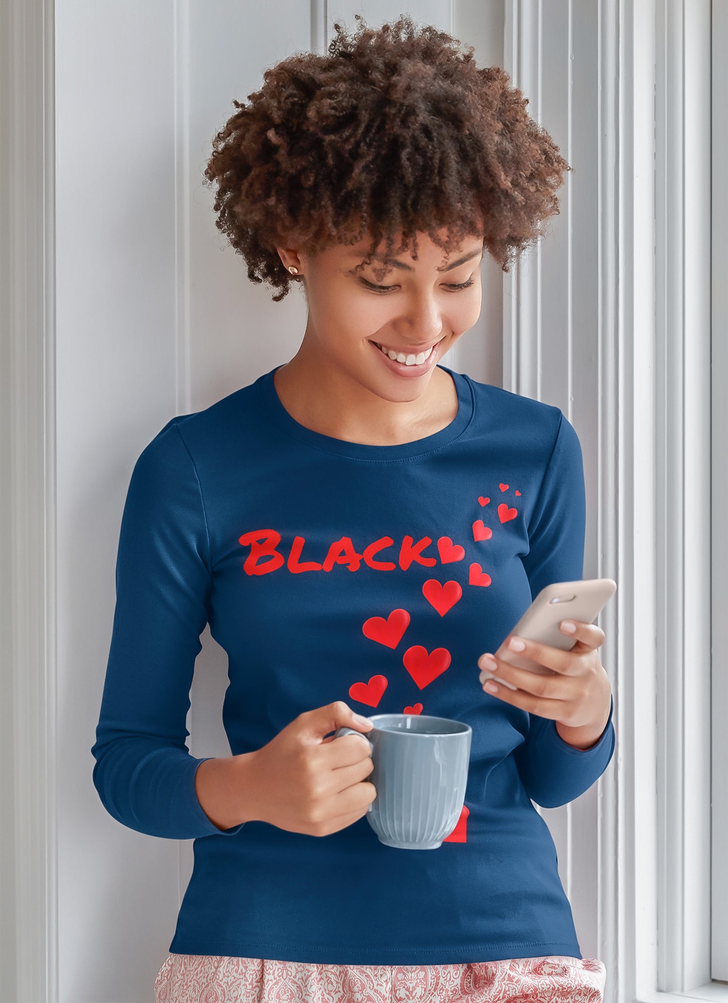 Black Love So Much Luv Unisex Jersey Long Sleeve T-Shirt