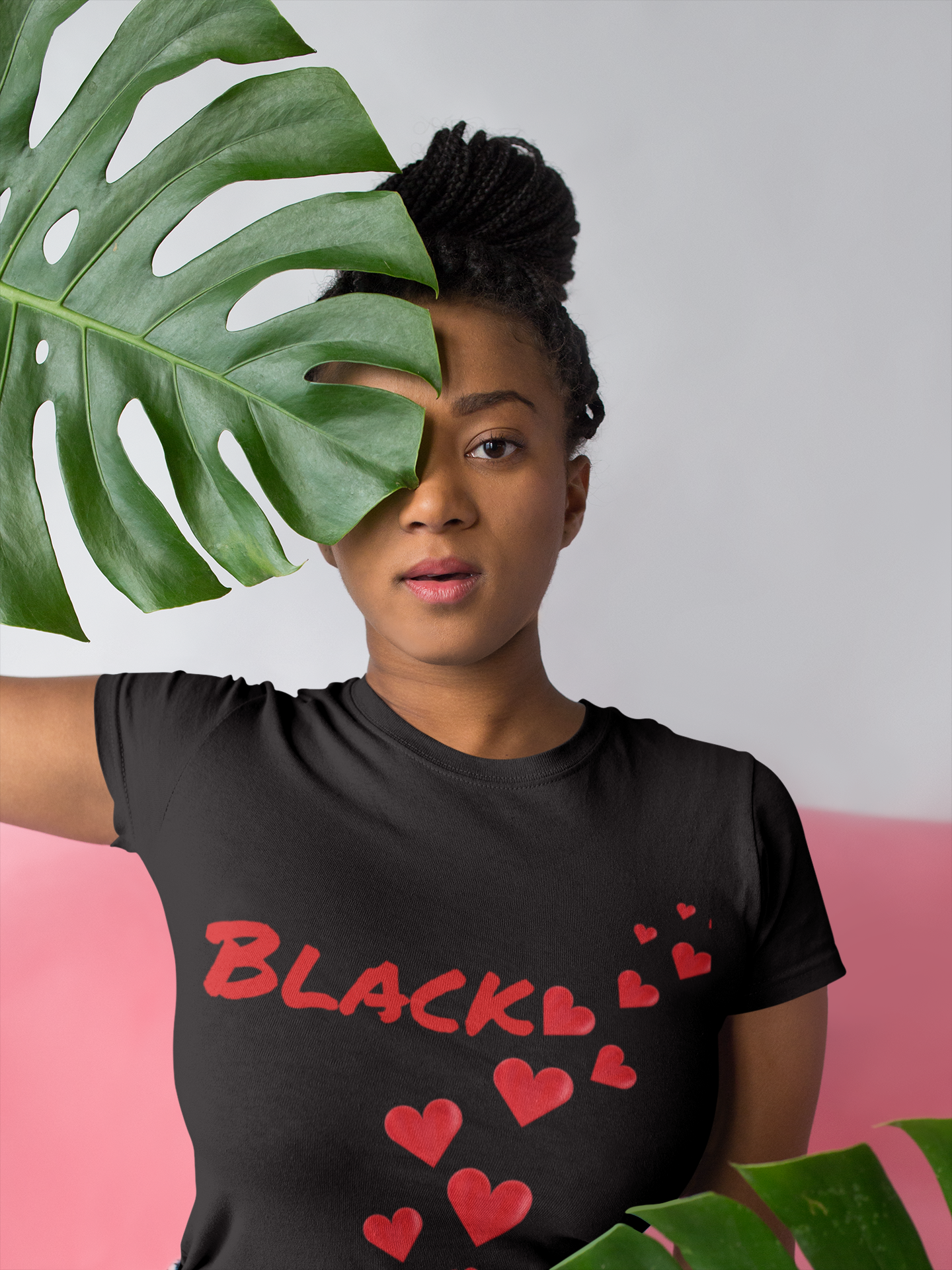 Black Love So Much Love Women's Off The Shoulder T-Shirt