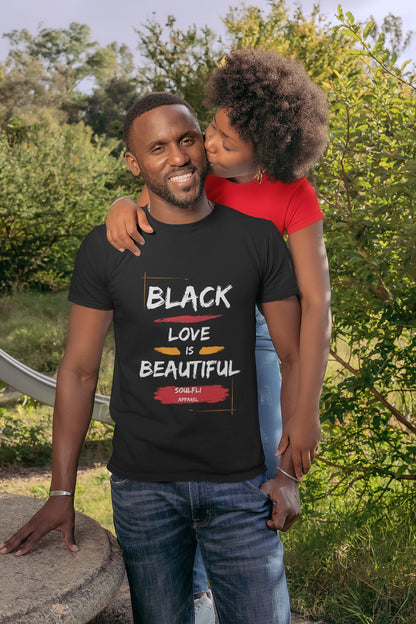 Black Love Is Unisex Jersey Tee