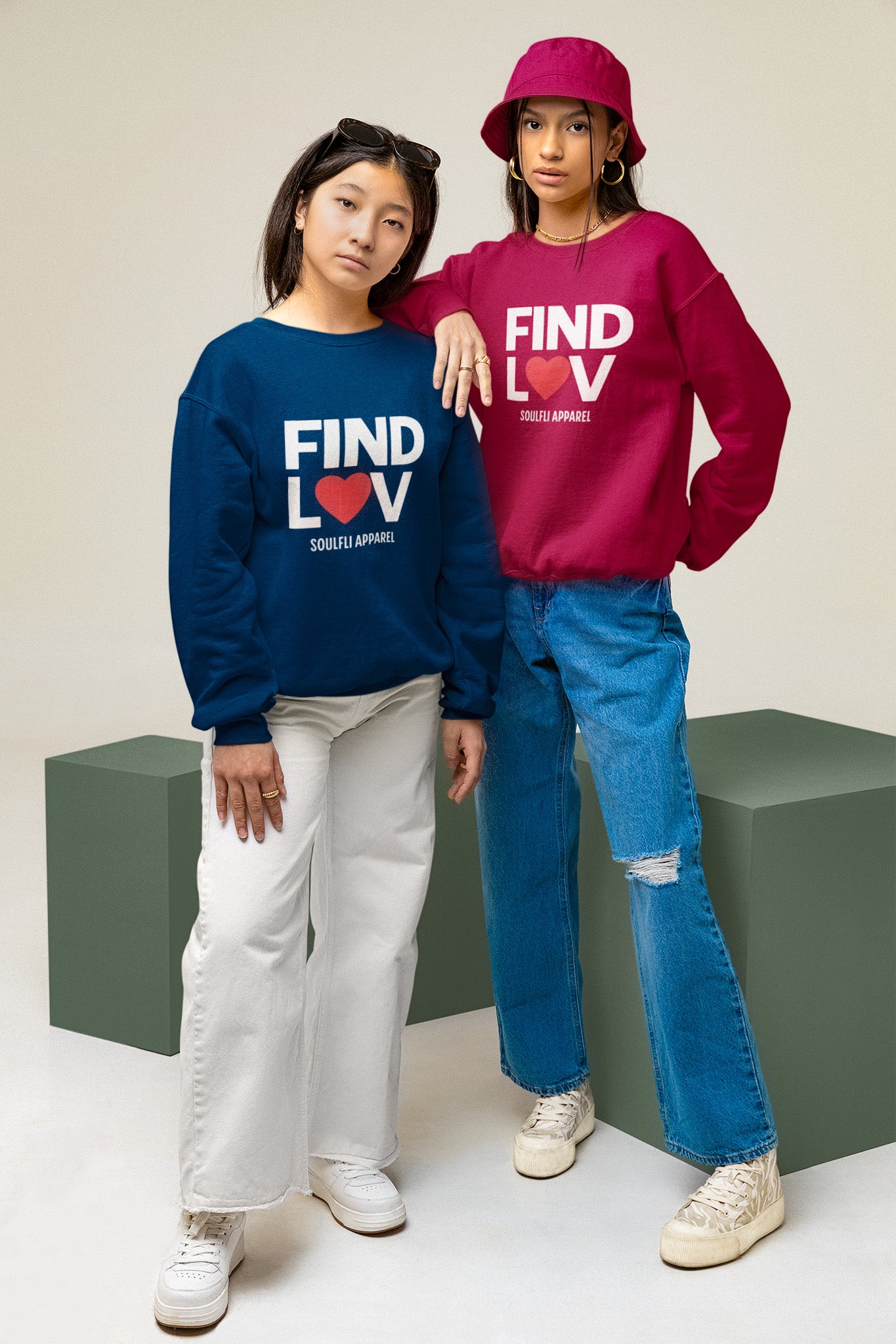 Find Luv Unisex Champion Sweatshirt