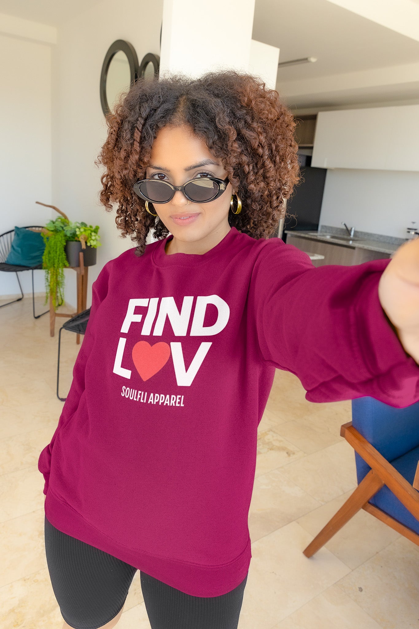 Find Luv Unisex Champion Sweatshirt