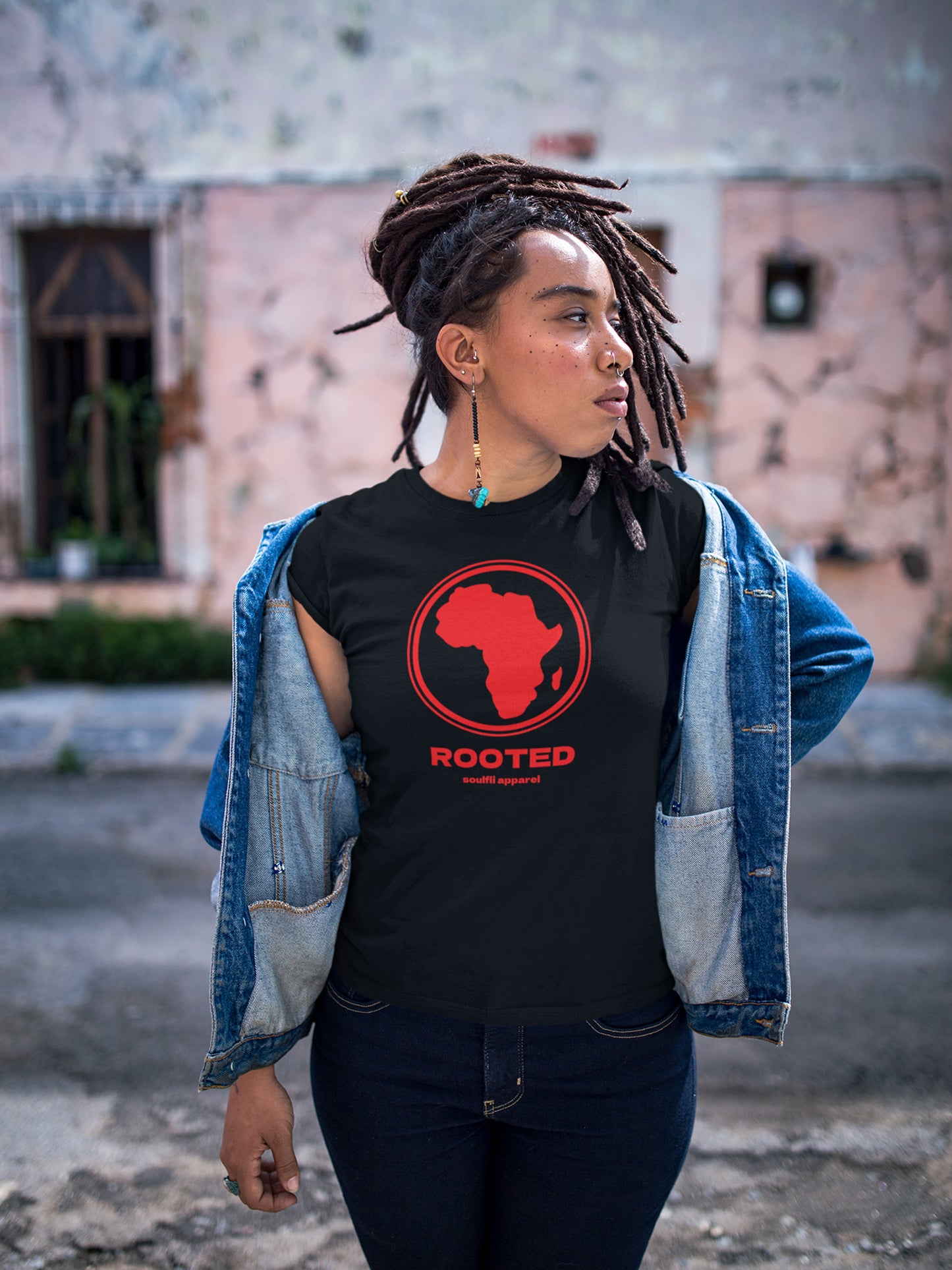 Rooted in Africa Unisex Jersey Tee