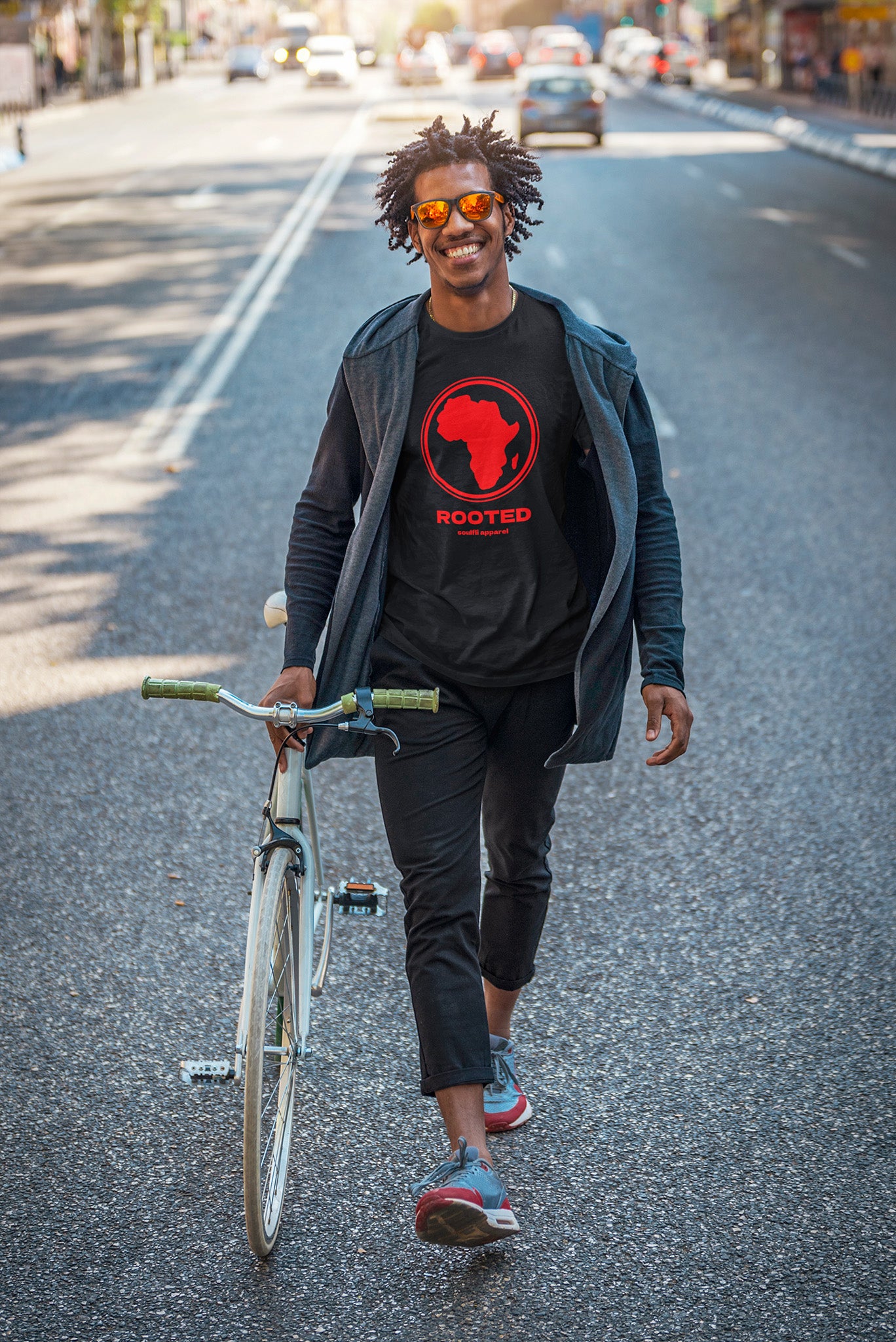 Rooted in Africa Unisex Jersey Tee