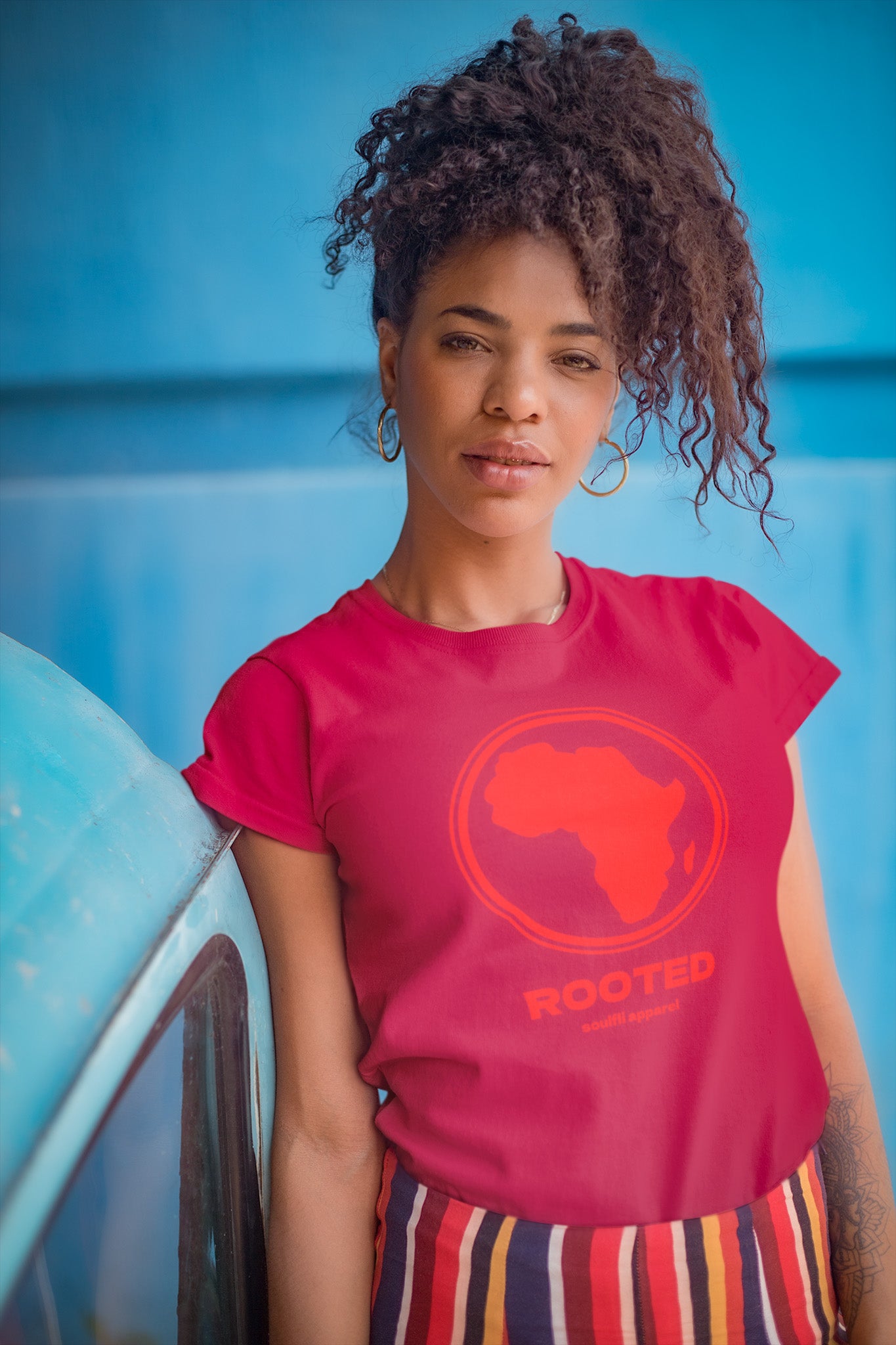 Rooted in Africa Unisex Jersey Tee