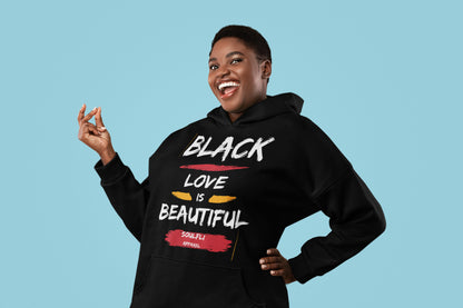 Black Love Is Beautiful Unisex Premium Pullover Hoodie