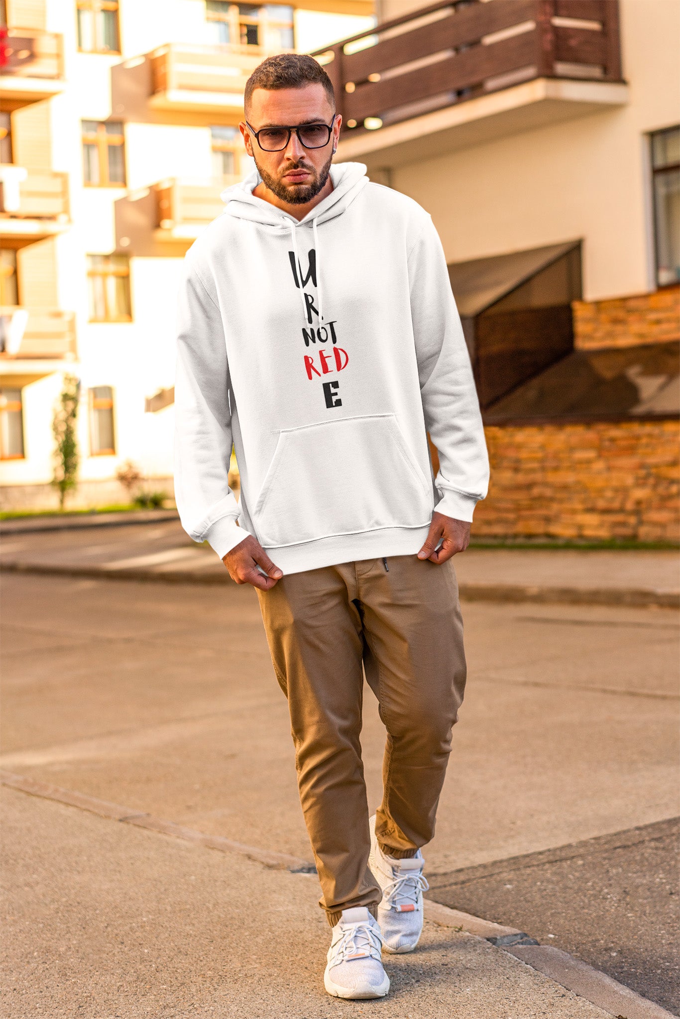 U R Not Red E Unisex Premium Pullover Hoodie